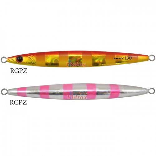 Джиг Lance 160 г Цвят Red Gold Pink Zebra RGPZ (#51) 104LC - Shout! Джиг Lance 160 г Цвят Red Gold Pink Zebra RGPZ (#51) 104LC - Shout!